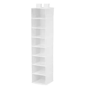 54 in. H white Polyester Hanging Closet Organizer