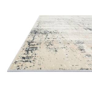 Lucia Granite 5 ft. 2 in. x 7 ft. 7 in. Transitional Polypropylene/Polyester Pile Area Rug