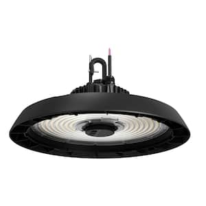 14 in. Black Integrated LED Dimmable High Bay Light at 30000 Lumens, 5000K Daylight