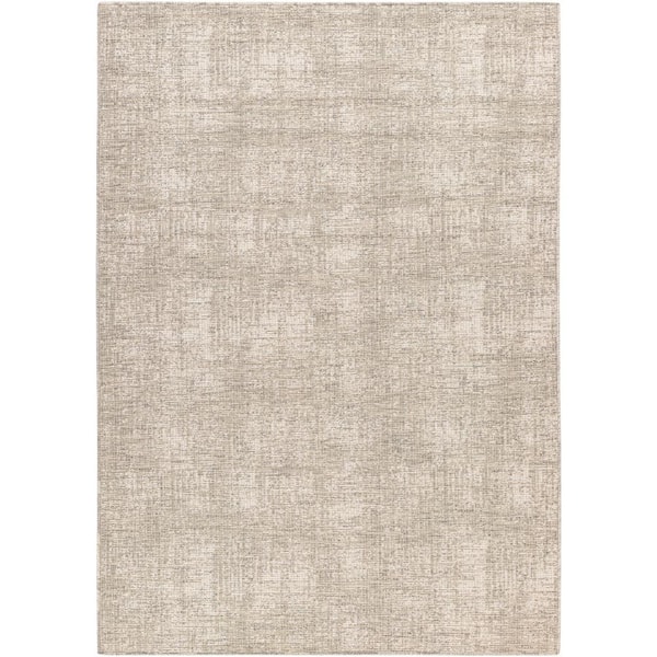 Livabliss Hampton Gray Abstract 8 ft. x 10 ft. Indoor/Outdoor Area Rug