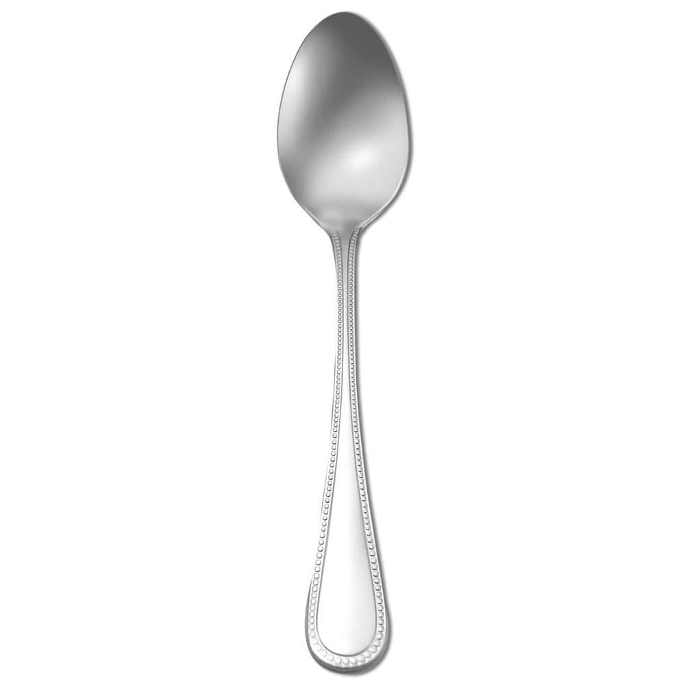 Oneida Pearl 18 10 Stainless Steel Oval Bowl Soup Dessert Spoons (set 