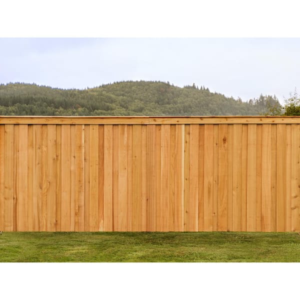 5/8 in. x 5-1/2 in. x 6 ft. American Western Red Cedar Dog-Ear Fence Picket