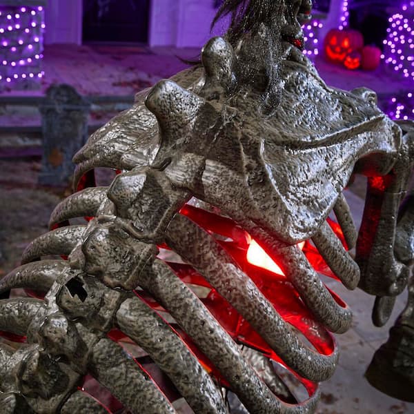 Home Accents Holiday 8.5 FT Grave & Bones Giant-Sized LED Undead