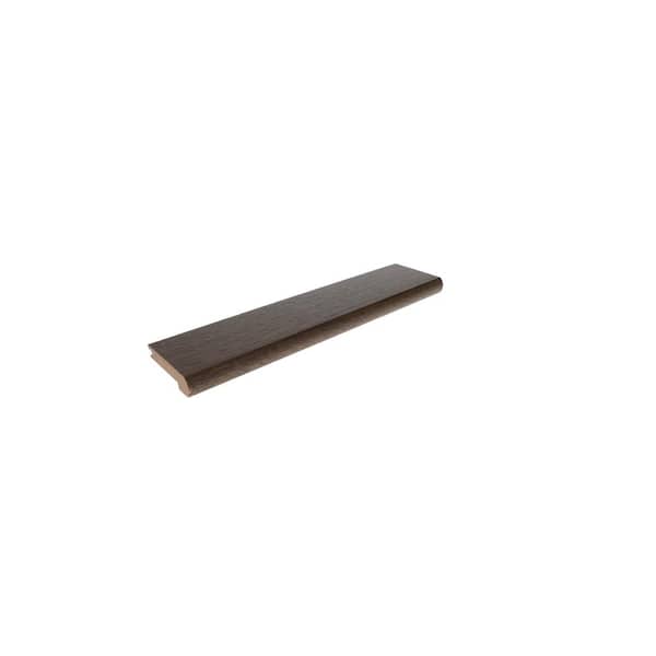 ROPPE Stair Nose Sepia Oak 0.75 in. T x 20.75 in. W x 78 in. L Matte Solid Hardwood Trim