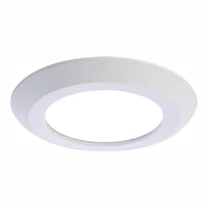 SLD 5 in. and 6 in. White Integrated LED Recessed Retrofit Ceiling Mount Trim at 90 CRI, 3000K Soft White