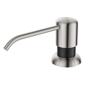 Boden Kitchen Soap and Lotion Dispenser in Spot Free Stainless Steel/Matte Black