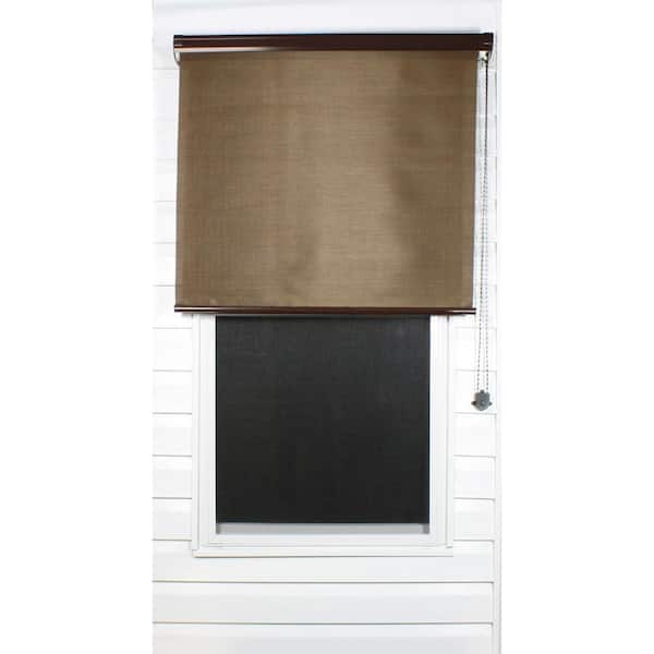 Coolaroo Java Exterior Roller Shade, 92% UV Block (Price Varies by Size)-DISCONTINUED