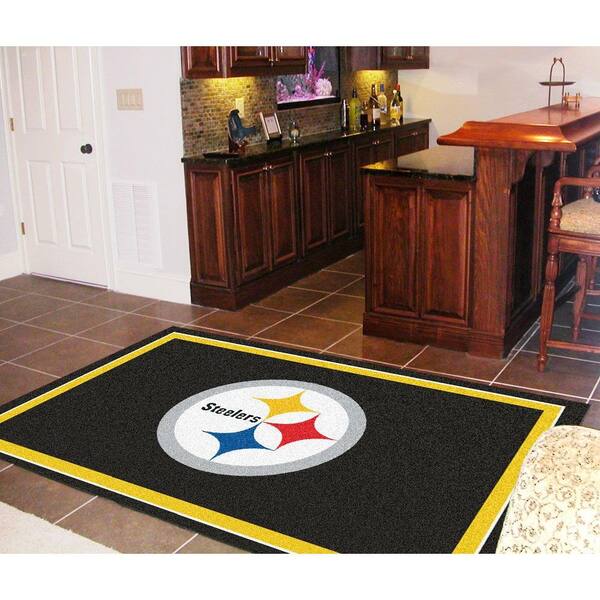 Fanmats Pittsburgh Steelers 5 Ft X 8, Pittsburgh Steelers Rug