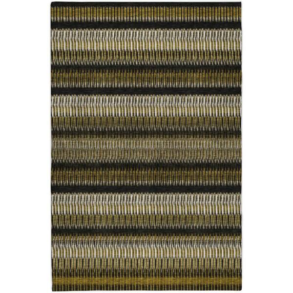 Dream Shag Premium Machine Washable Abstract ADS589 Brown 9 ft. x 12 ft. Area Rug