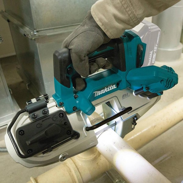 Makita 18V LXT Lithium-Ion Compact Brushless Cordless Band Saw (Tool Only)  XBP04Z The Home Depot
