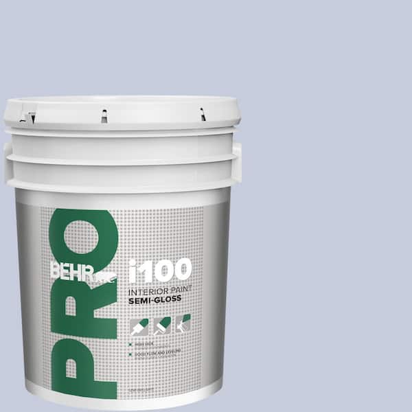 5 gal. #BIC-08 Sweet Lavender Semi-Gloss Interior Paint