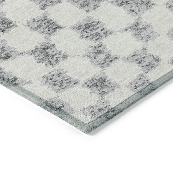 Chantille Machine Washable Indoor/Outdoor Abstract ACN1958 Gray 3 ft. x 5 ft. Area Rug