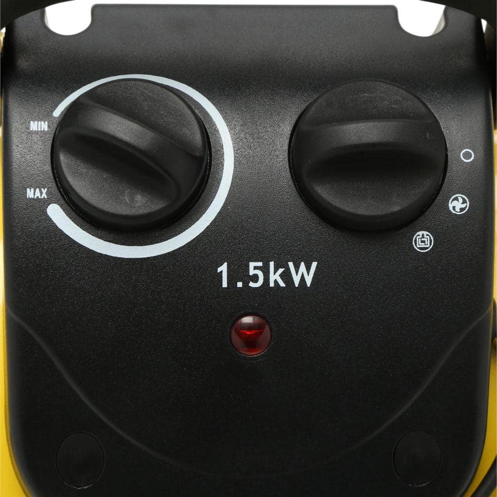 Dura Heat Yellow Stainless Steel Forced Air Heater with Thermostat