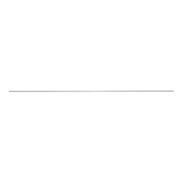 Hampton Bay Gray 1.6 in. x 96in. X 0.63 in. Square Edge Moulding