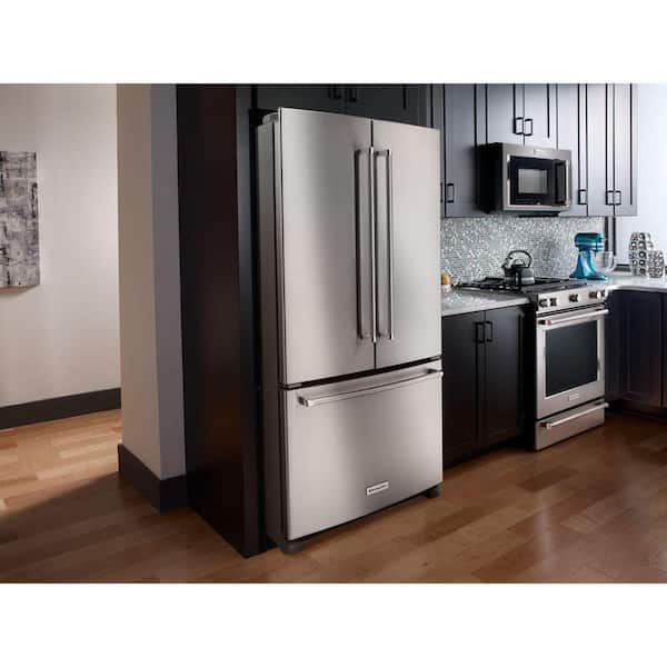 KitchenAid French Door Fridge (KRFF305ESS) - Stainless Steel KitchenAid French Door Fridge (KRFF305ESS) - Stainless Steel