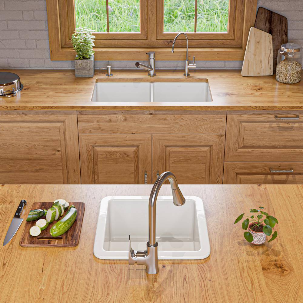 Brushed Nickel Gooseneck Pull Down Kitchen Faucet with Spray