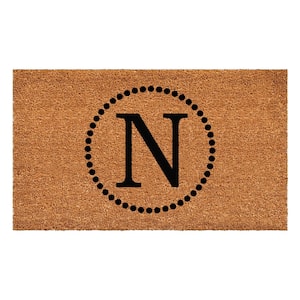 Barron Doormat, 24" x 36" (Letter N)