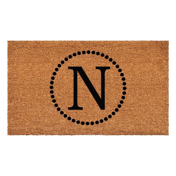 Barron Doormat, 24" x 36" (Letter N)