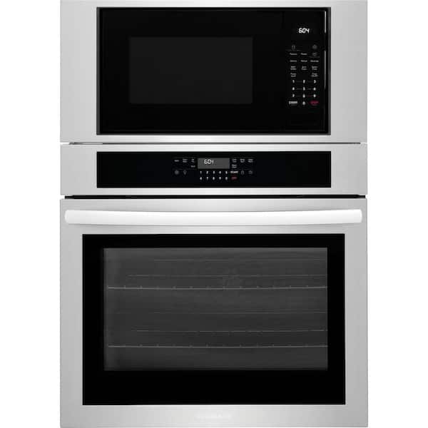 5.3 cu. ft. Electric Wall Oven & Microwave Combo in Stainless Steel with Air Fry