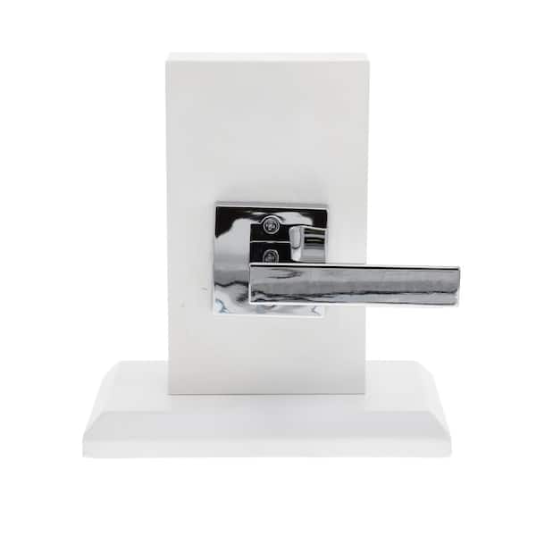 Singapore Square Polished Chrome Half-Dummy Door Handle