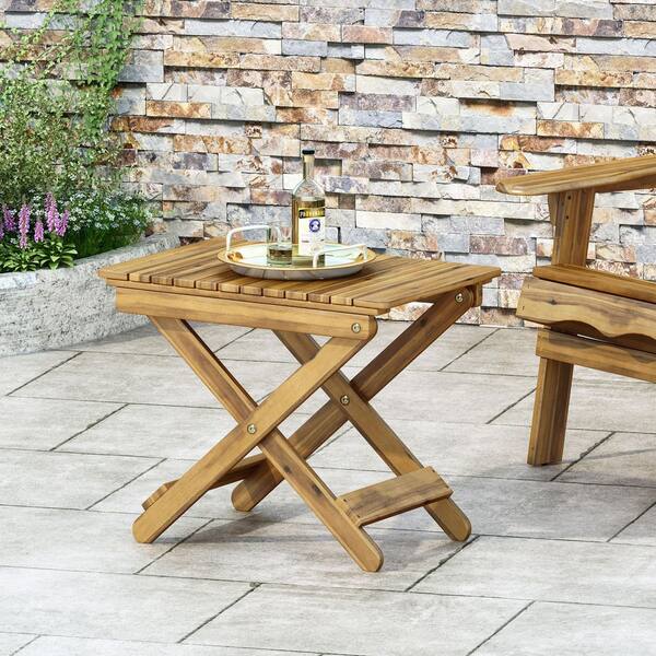 WAQ × DOORS　FOLDING WOOD TABLE Amazon.com: CQAEBGS 47.2