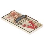 Metal Pedal Indoor and Outdoor Sustainably Sourced FSC Wood Snap Mouse Trap (24-Count)