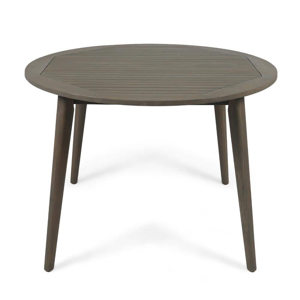 "47.25"" Gray Wood Outdoor Dining Table" price history on PriceWatchPro