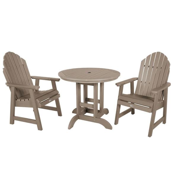 Highwood Hamilton 3-Pieces Round Dining Set