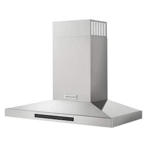 36 in. Wall Mount Convertible Canopy Range Hood in Stainless Steel