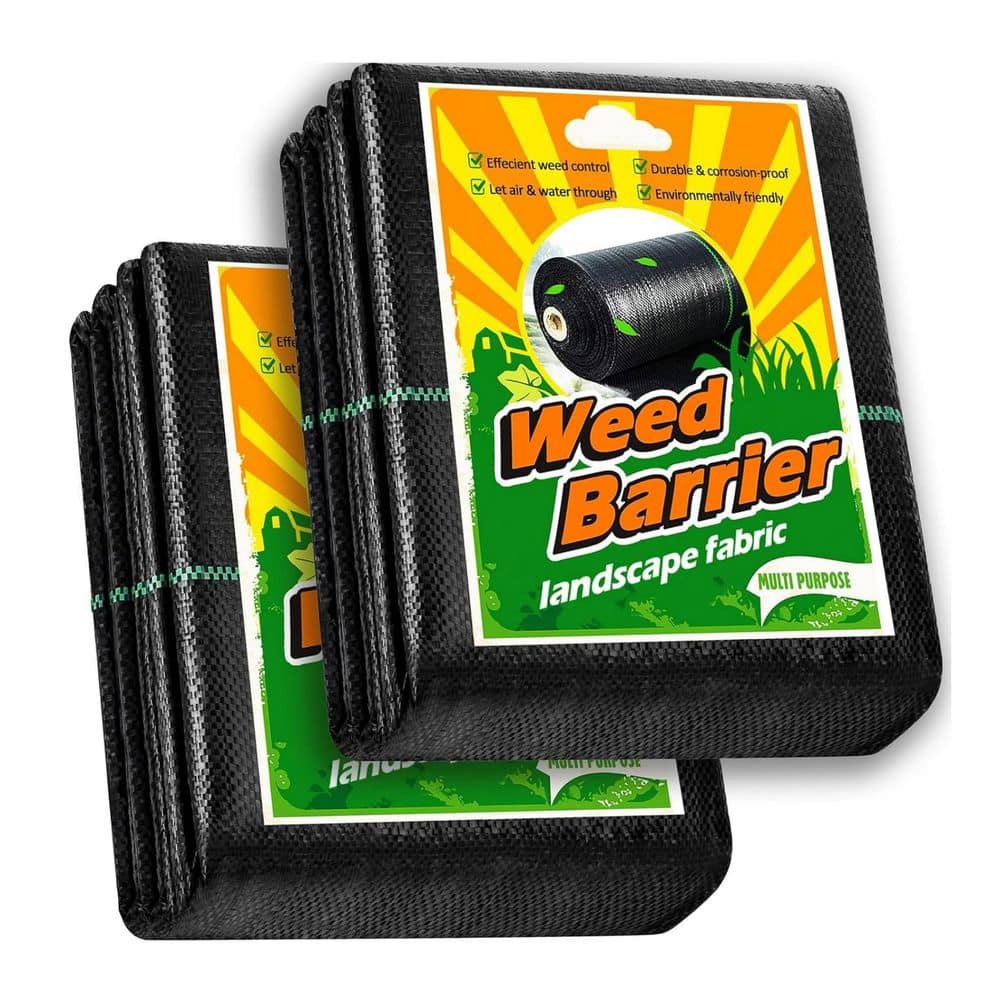 Phewnyzo Garden Weed Barrier Landscape Fabric 4FT x 100FT
