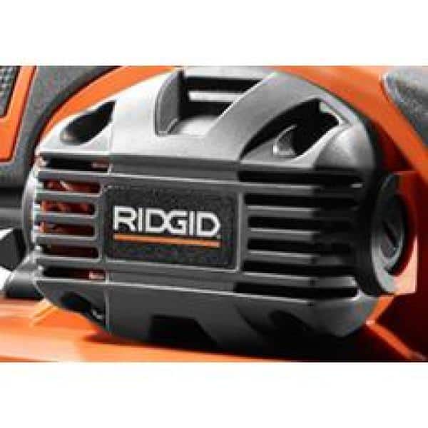 RIDGID 6.5 Amp Corded x 18 Heavy-Duty Variable Speed Belt Sander  with AIRGUARD Technology R27401 The Home Depot