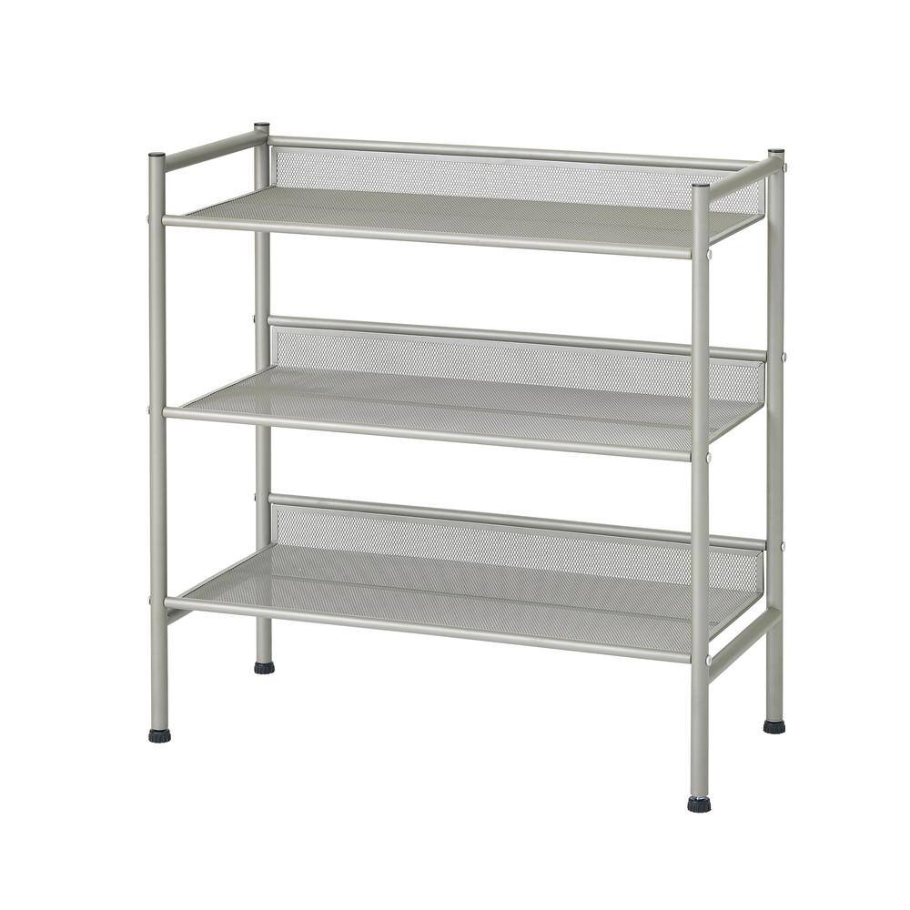 neatfreak 26 in. H x 25.98 in. W 3Tier Convertible and Stackable Metal