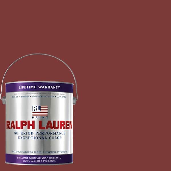 Ralph Lauren 1-gal. Hunting Coat Red Eggshell Interior Paint