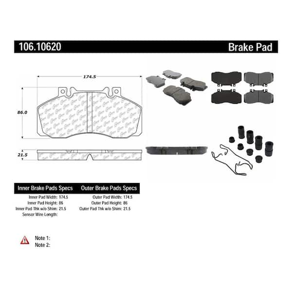 Centric Parts Disc Brake Pad Set