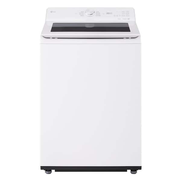 5.0 cu.ft. SMART Top Load Washer in Alpine White with TurboWash, Easy Unload and AI Sensing