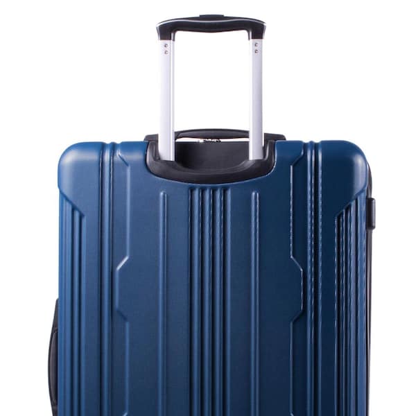 American Green Travel Vailor 20 in. Navy Carry On Expandable Hardside Spinner  Suitcase AG612-20-NVY - The Home Depot