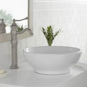 Lyndhurst Single Handle Vessel Sink Faucet in Brushed Nickel