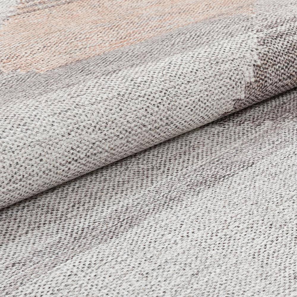 Gray Chenille Flat-Weave Reversible Area Rug 2' x 3'11"