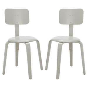 Luella Gray 17.2 in. Wood Dining Chair (Set of 2)