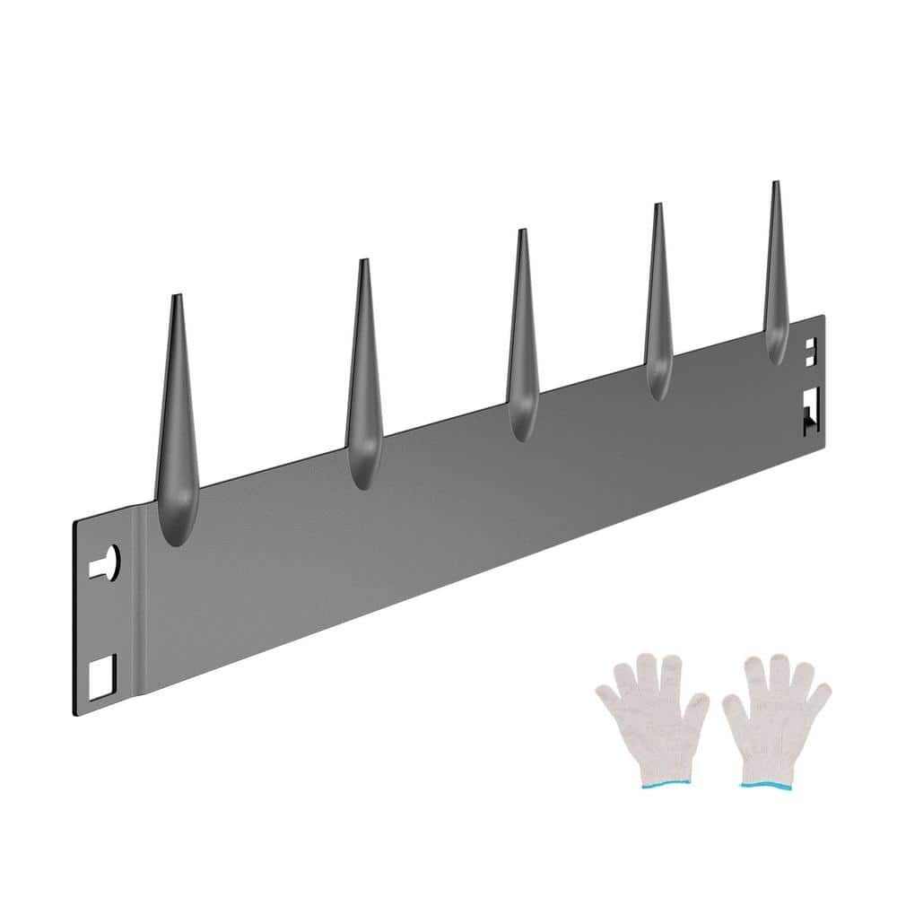 Steel Landscape Edging 5-Pack 39 in. x 3 in. Galvanized Rust Resistant Bendable Border Dark Gray price history on PriceWatchPro