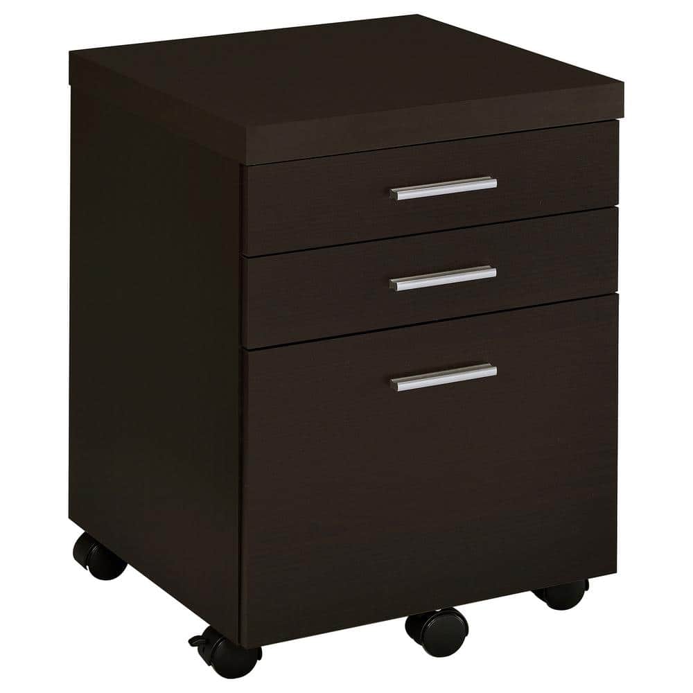 Reviews for Coaster Skylar 3drawer Mobile File Cappuccino Pg