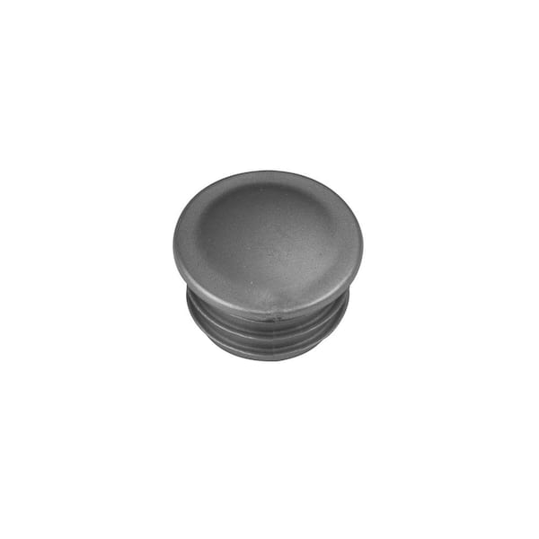 Unbranded Replacement Gray Plastic Caps for 6 ft. x 10 ft. x 6 ft. Chain Link Kennel Posts (5-Pieces)