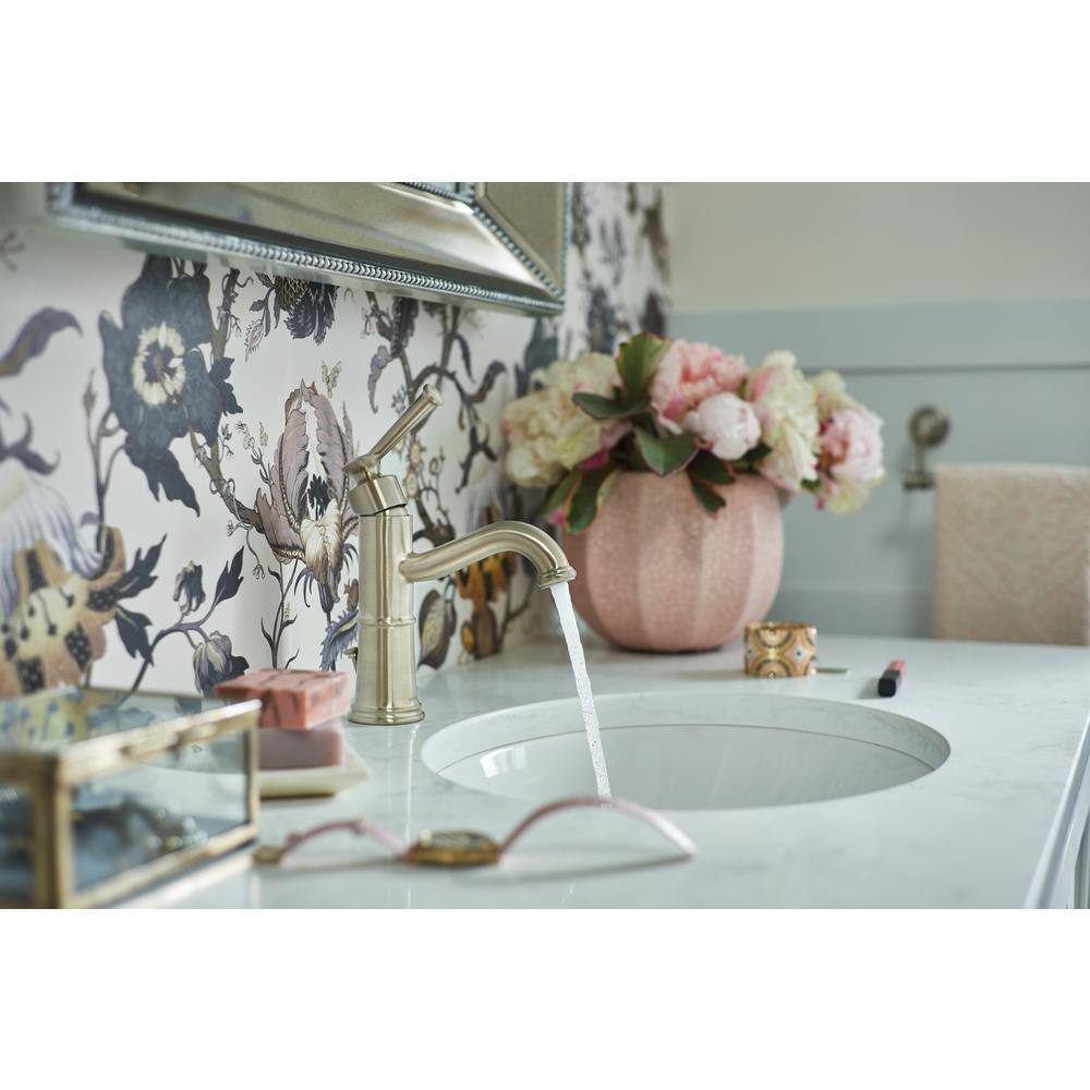 Belfield Single Hole Bathroom Faucet with Drain Assembly