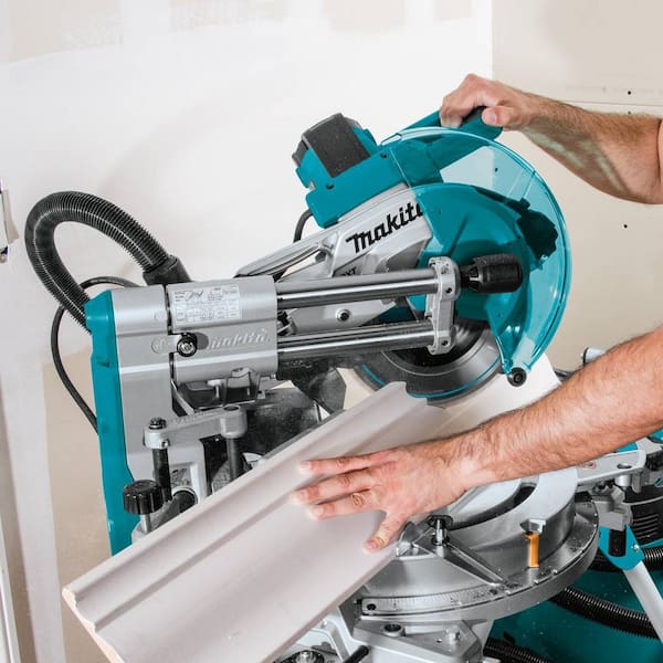 Makita 15 Amp 10 Sliding LS1019L - Saw Home Laser Depot The Miter with Bevel Dual in. Compound