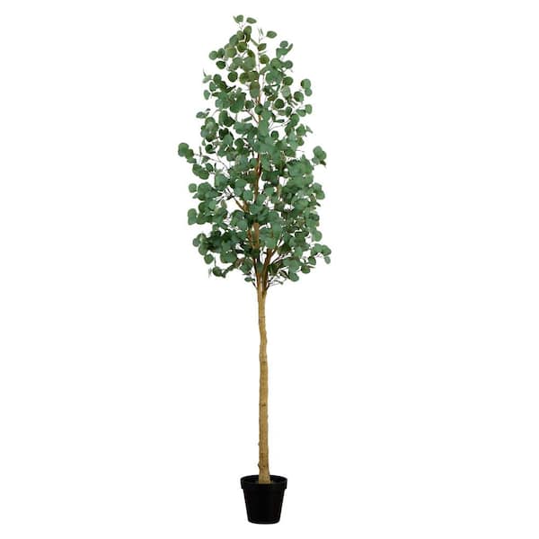 Nearly Natural 8 ft. Artificial Eucalyptus Tree