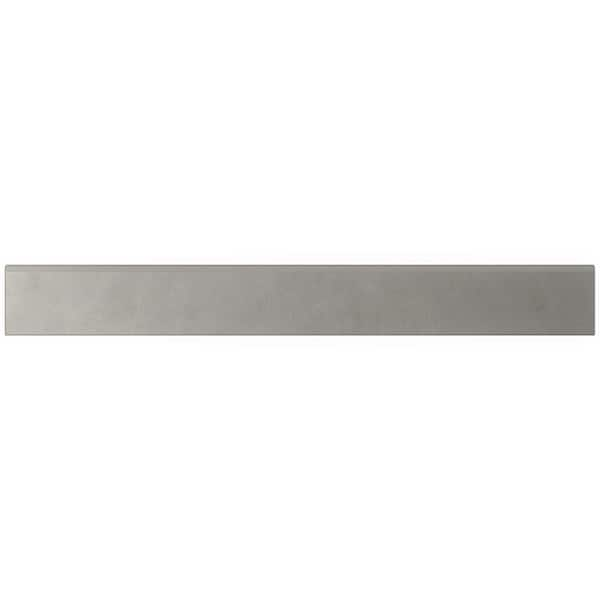 Ivy Hill Tile Ryx Fancy Gray 3 in. x 32 in. Matte Porcelain Wall ...