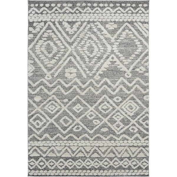 Home Decorators Collection Bazaar Multi-Colored 8 ft. x 10 ft. Geometric  Area Rug 33777 - The Home Depot