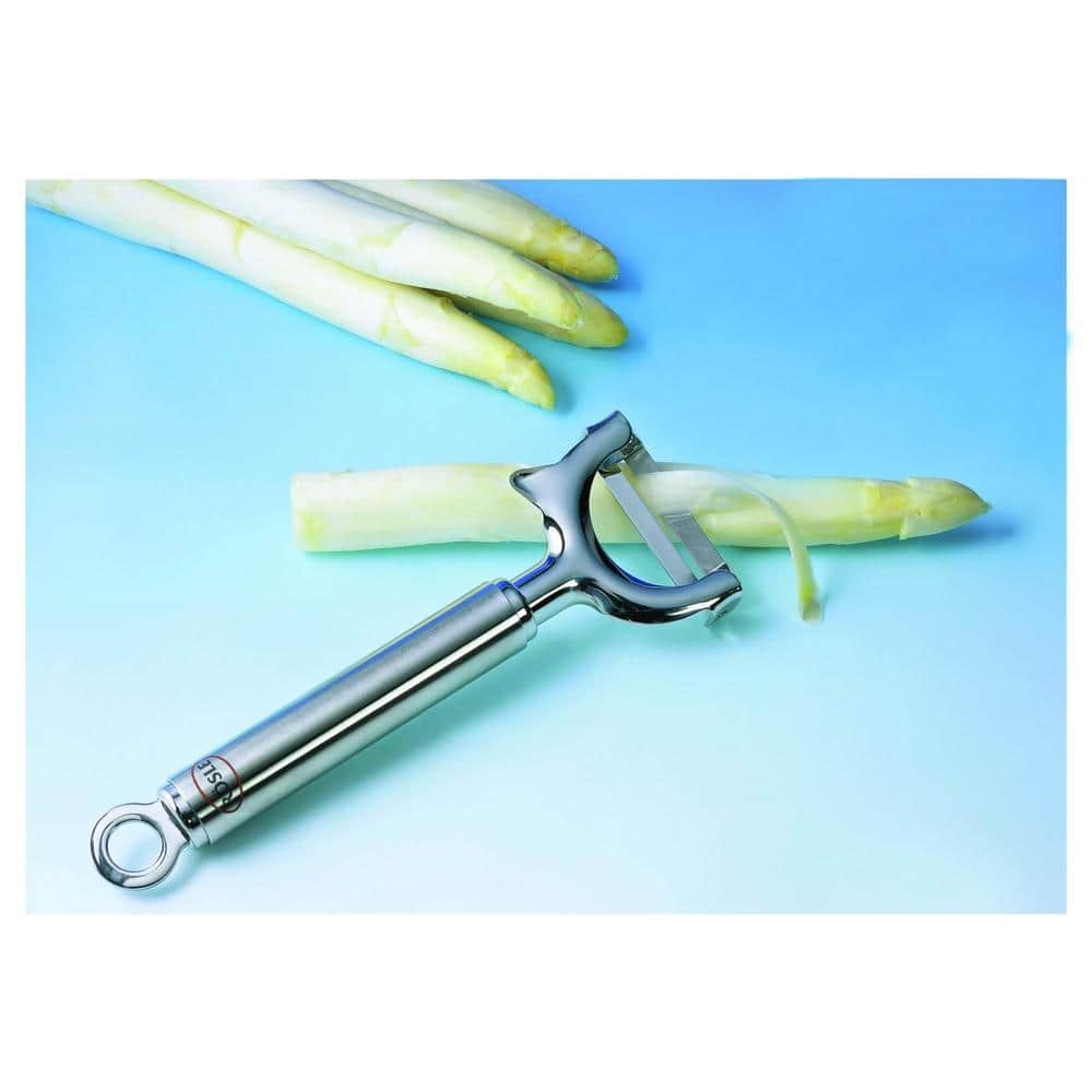 Rosle Stainless Steel Julienne Vegetable Peeler with Serrated Blade