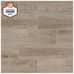 Blonde Wood 6 in. x 24 in. Glazed Porcelain Floor and Wall Tile (14.55 sq. ft./case)
