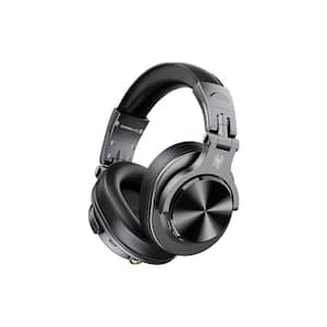 Fusion Over Ear Bluetooth Wired & Wireless Studio Headphones, Black